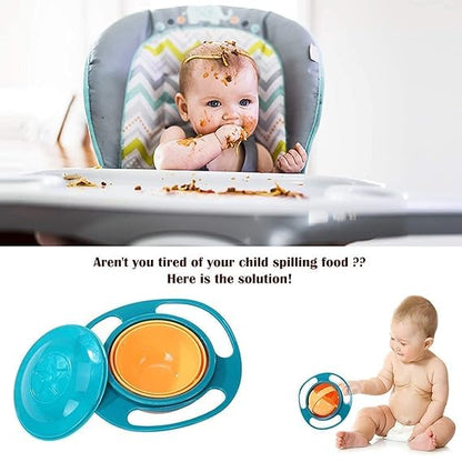 “360° Gyro Toddler Bowl – Spill Proof”