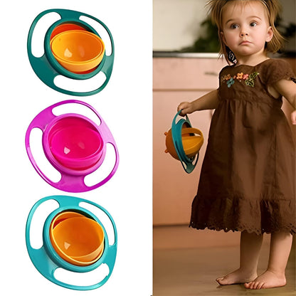 “360° Gyro Toddler Bowl – Spill Proof”