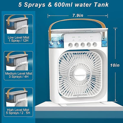 Portable Mini Air Cooler Fan