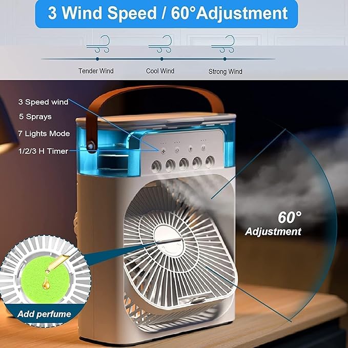 Portable Mini Air Cooler Fan