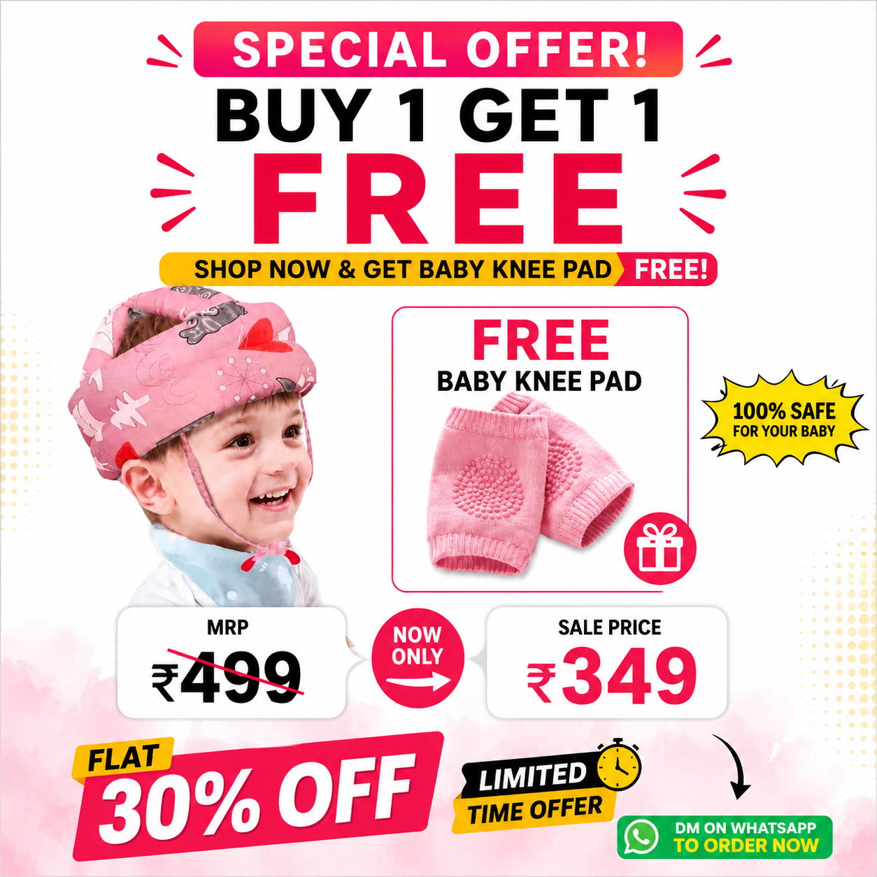 BabySafe Head Protector Combo