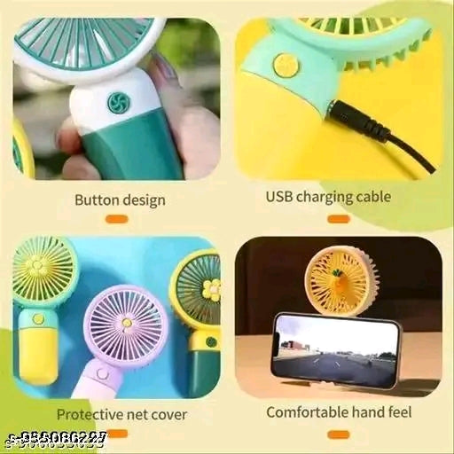 Cute Strawberry Mini Hand Fan
